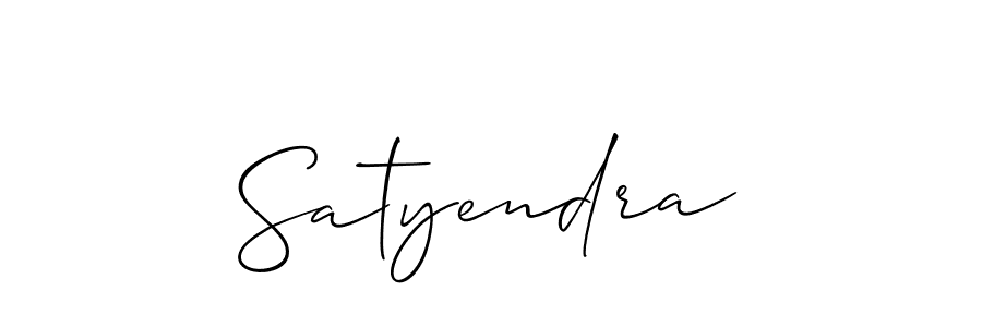 Also You can easily find your signature by using the search form. We will create Satyendra name handwritten signature images for you free of cost using Allison_Script sign style. Satyendra signature style 2 images and pictures png