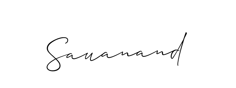 Best and Professional Signature Style for Sauanand. Allison_Script Best Signature Style Collection. Sauanand signature style 2 images and pictures png