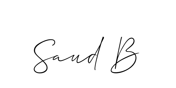 You can use this online signature creator to create a handwritten signature for the name Saud B. This is the best online autograph maker. Saud B signature style 2 images and pictures png