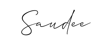 The Allison_Script font transforms the name Saudee into an executive sign with sharp precision and distinguished character. Saudee signature style 2 images and pictures png