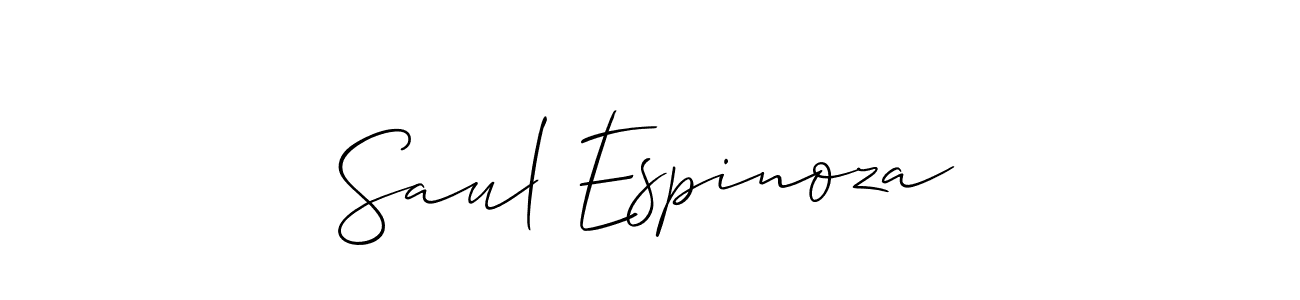 Once you've used our free online signature maker to create your best signature Allison_Script style, it's time to enjoy all of the benefits that Saul Espinoza name signing documents. Saul Espinoza signature style 2 images and pictures png