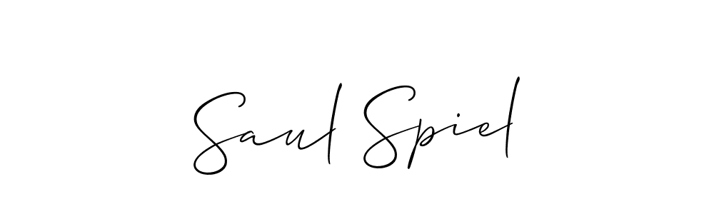 Also You can easily find your signature by using the search form. We will create Saul Spiel name handwritten signature images for you free of cost using Allison_Script sign style. Saul Spiel signature style 2 images and pictures png