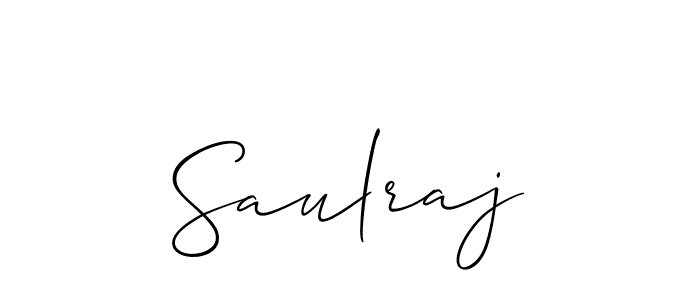 Saulraj stylish signature style. Best Handwritten Sign (Allison_Script) for my name. Handwritten Signature Collection Ideas for my name Saulraj. Saulraj signature style 2 images and pictures png
