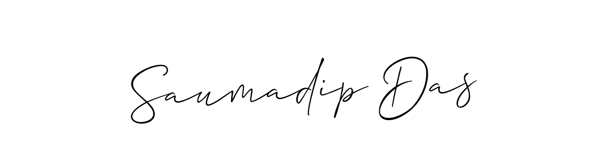 It looks lik you need a new signature style for name Saumadip Das. Design unique handwritten (Allison_Script) signature with our free signature maker in just a few clicks. Saumadip Das signature style 2 images and pictures png