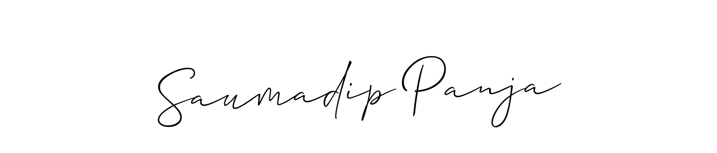 You can use this online signature creator to create a handwritten signature for the name Saumadip Panja. This is the best online autograph maker. Saumadip Panja signature style 2 images and pictures png