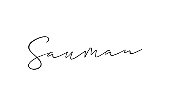 Allison_Script is a professional signature style that is perfect for those who want to add a touch of class to their signature. It is also a great choice for those who want to make their signature more unique. Get Sauman name to fancy signature for free. Sauman signature style 2 images and pictures png