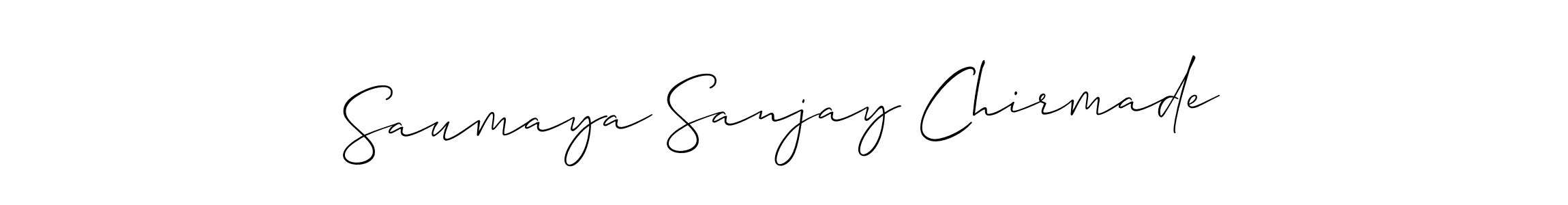 Here are the top 10 professional signature styles for the name Saumaya Sanjay Chirmade. These are the best autograph styles you can use for your name. Saumaya Sanjay Chirmade signature style 2 images and pictures png