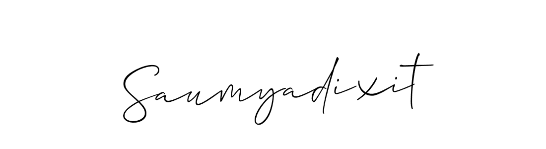 Once you've used our free online signature maker to create your best signature Allison_Script style, it's time to enjoy all of the benefits that Saumyadixit name signing documents. Saumyadixit signature style 2 images and pictures png