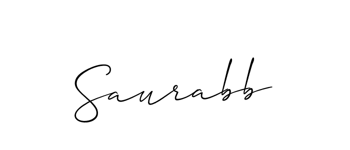 Here are the top 10 professional signature styles for the name Saurabb. These are the best autograph styles you can use for your name. Saurabb signature style 2 images and pictures png