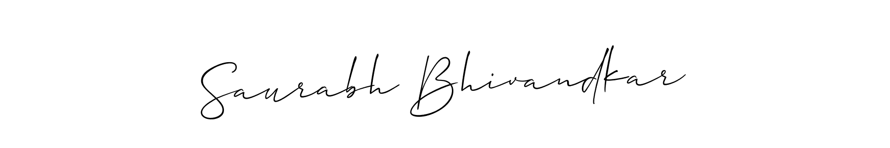 How to Draw Saurabh Bhivandkar signature style? Allison_Script is a latest design signature styles for name Saurabh Bhivandkar. Saurabh Bhivandkar signature style 2 images and pictures png