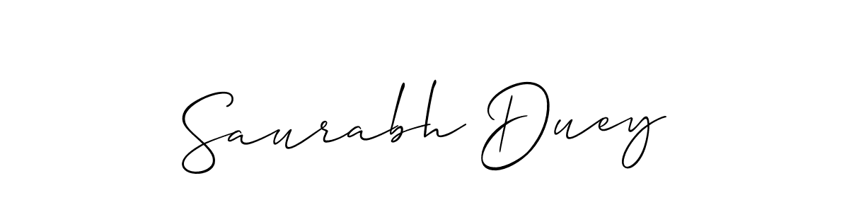 Similarly Allison_Script is the best handwritten signature design. Signature creator online .You can use it as an online autograph creator for name Saurabh Duey. Saurabh Duey signature style 2 images and pictures png