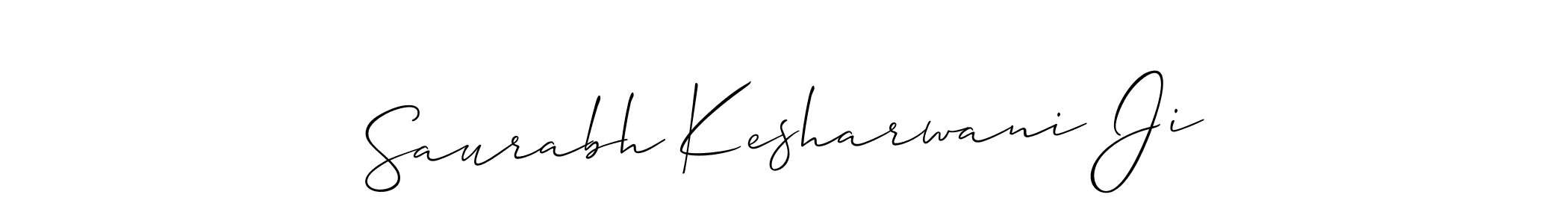 Also You can easily find your signature by using the search form. We will create Saurabh Kesharwani Ji name handwritten signature images for you free of cost using Allison_Script sign style. Saurabh Kesharwani Ji signature style 2 images and pictures png