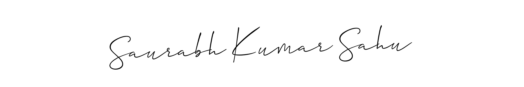 Once you've used our free online signature maker to create your best signature Allison_Script style, it's time to enjoy all of the benefits that Saurabh Kumar Sahu name signing documents. Saurabh Kumar Sahu signature style 2 images and pictures png