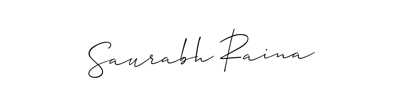 Once you've used our free online signature maker to create your best signature Allison_Script style, it's time to enjoy all of the benefits that Saurabh Raina name signing documents. Saurabh Raina signature style 2 images and pictures png