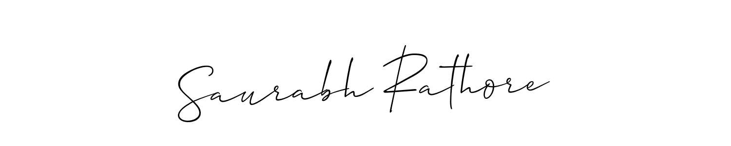 Create a beautiful signature design for name Saurabh Rathore. With this signature (Allison_Script) fonts, you can make a handwritten signature for free. Saurabh Rathore signature style 2 images and pictures png