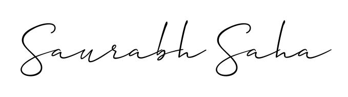 How to make Saurabh Saha name signature. Use Allison_Script style for creating short signs online. This is the latest handwritten sign. Saurabh Saha signature style 2 images and pictures png