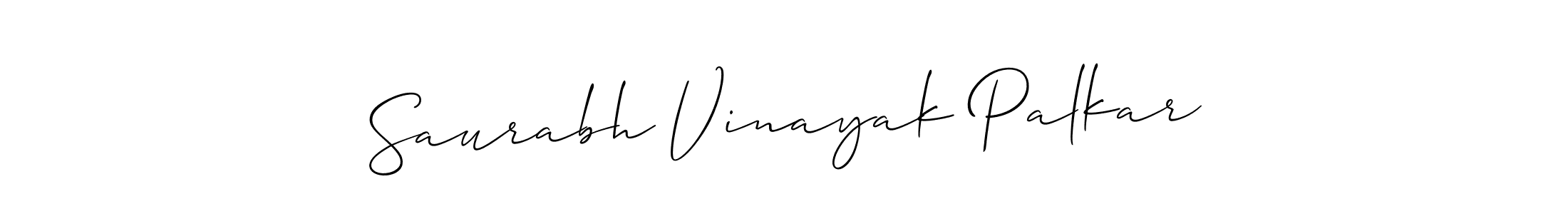 How to Draw Saurabh Vinayak Palkar signature style? Allison_Script is a latest design signature styles for name Saurabh Vinayak Palkar. Saurabh Vinayak Palkar signature style 2 images and pictures png