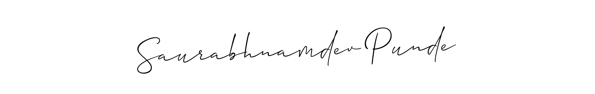 Best and Professional Signature Style for Saurabhnamdev Punde. Allison_Script Best Signature Style Collection. Saurabhnamdev Punde signature style 2 images and pictures png