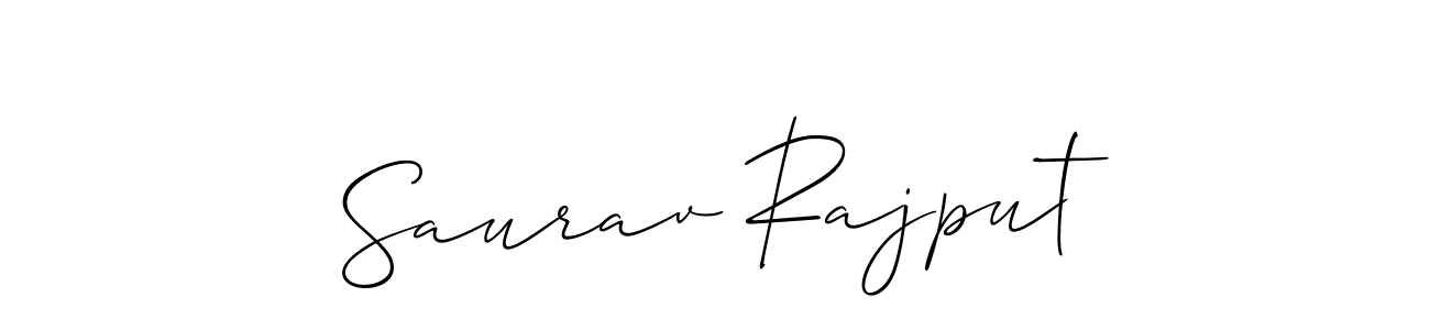 How to Draw Saurav Rajput signature style? Allison_Script is a latest design signature styles for name Saurav Rajput. Saurav Rajput signature style 2 images and pictures png
