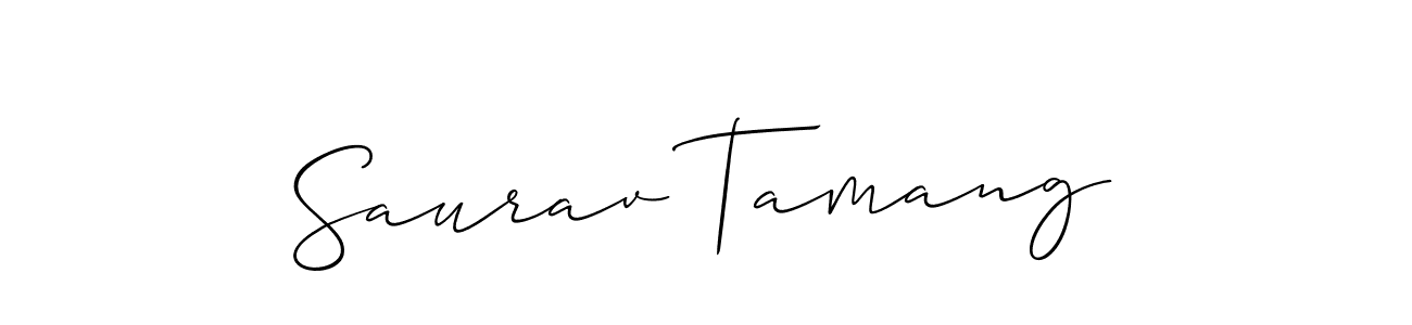 Check out images of Autograph of Saurav Tamang name. Actor Saurav Tamang Signature Style. Allison_Script is a professional sign style online. Saurav Tamang signature style 2 images and pictures png