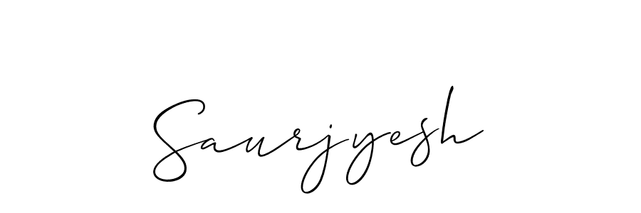 You should practise on your own different ways (Allison_Script) to write your name (Saurjyesh) in signature. don't let someone else do it for you. Saurjyesh signature style 2 images and pictures png