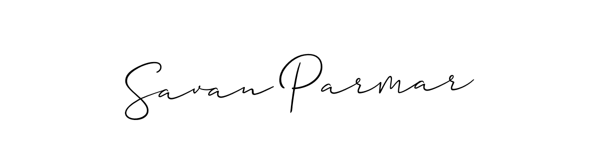 if you are searching for the best signature style for your name Savan Parmar. so please give up your signature search. here we have designed multiple signature styles  using Allison_Script. Savan Parmar signature style 2 images and pictures png