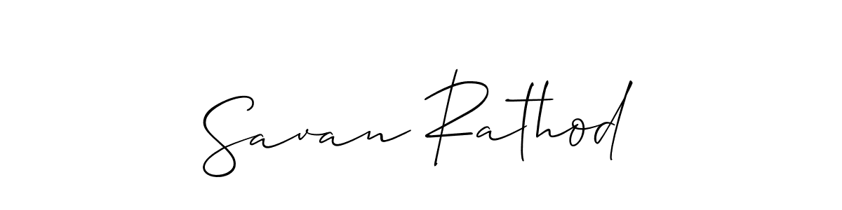 How to Draw Savan Rathod signature style? Allison_Script is a latest design signature styles for name Savan Rathod. Savan Rathod signature style 2 images and pictures png