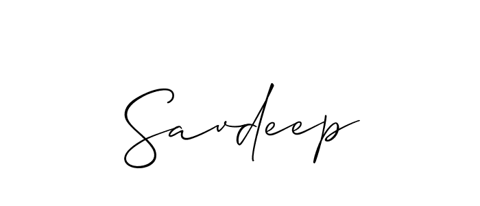 How to Draw Savdeep signature style? Allison_Script is a latest design signature styles for name Savdeep. Savdeep signature style 2 images and pictures png