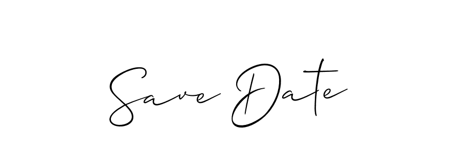 Once you've used our free online signature maker to create your best signature Allison_Script style, it's time to enjoy all of the benefits that Save Date name signing documents. Save Date signature style 2 images and pictures png