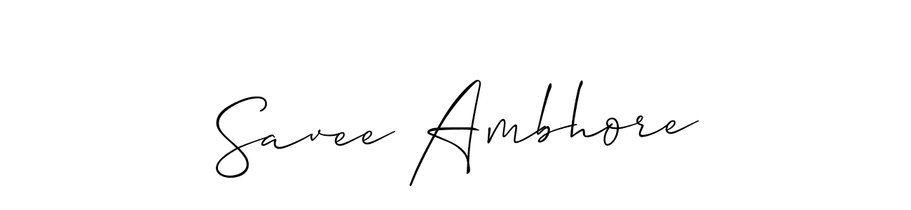 Make a beautiful signature design for name Savee Ambhore. Use this online signature maker to create a handwritten signature for free. Savee Ambhore signature style 2 images and pictures png