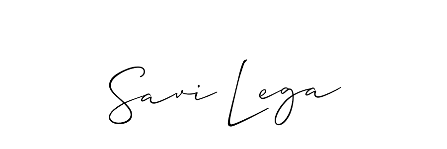 Make a beautiful signature design for name Savi Lega. Use this online signature maker to create a handwritten signature for free. Savi Lega signature style 2 images and pictures png