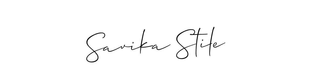 Here are the top 10 professional signature styles for the name Savika Stile. These are the best autograph styles you can use for your name. Savika Stile signature style 2 images and pictures png