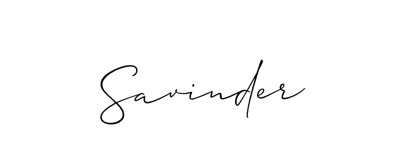 Make a beautiful signature design for name Savinder. Use this online signature maker to create a handwritten signature for free. Savinder signature style 2 images and pictures png