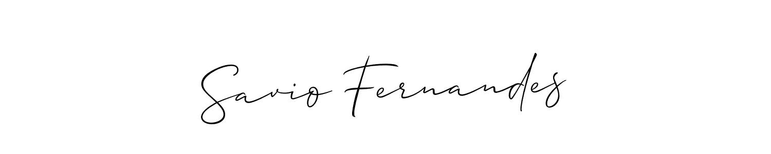 Make a beautiful signature design for name Savio Fernandes. Use this online signature maker to create a handwritten signature for free. Savio Fernandes signature style 2 images and pictures png