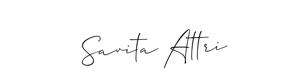 This is the best signature style for the Savita Attri name. Also you like these signature font (Allison_Script). Mix name signature. Savita Attri signature style 2 images and pictures png