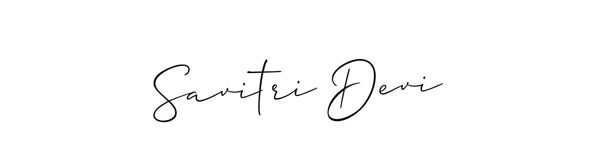 The best way (Allison_Script) to make a short signature is to pick only two or three words in your name. The name Savitri Devi include a total of six letters. For converting this name. Savitri Devi signature style 2 images and pictures png