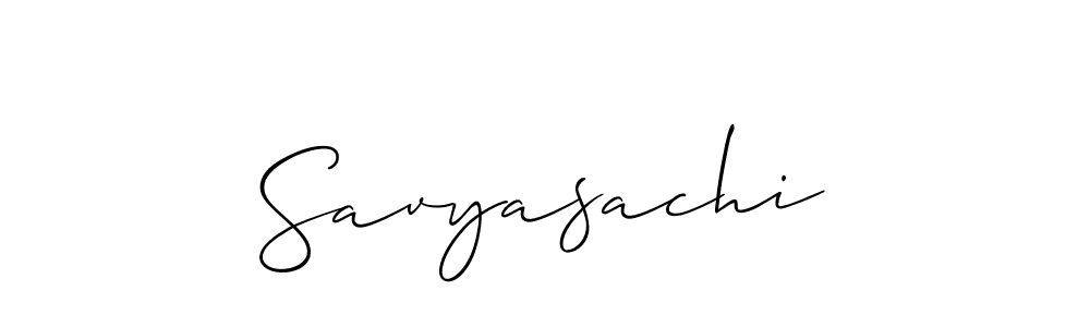 It looks lik you need a new signature style for name Savyasachi. Design unique handwritten (Allison_Script) signature with our free signature maker in just a few clicks. Savyasachi signature style 2 images and pictures png