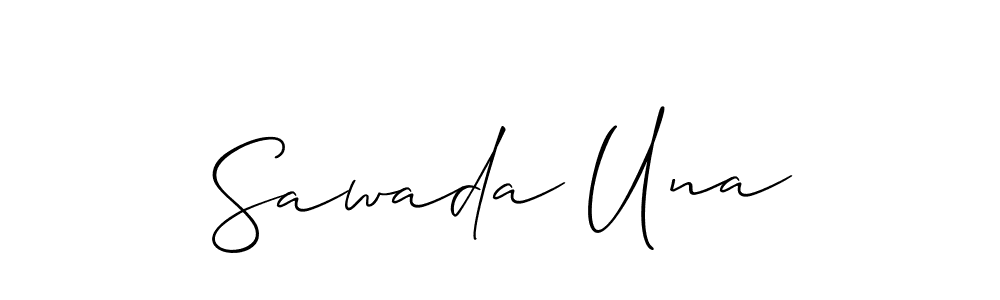 You can use this online signature creator to create a handwritten signature for the name Sawada Una. This is the best online autograph maker. Sawada Una signature style 2 images and pictures png