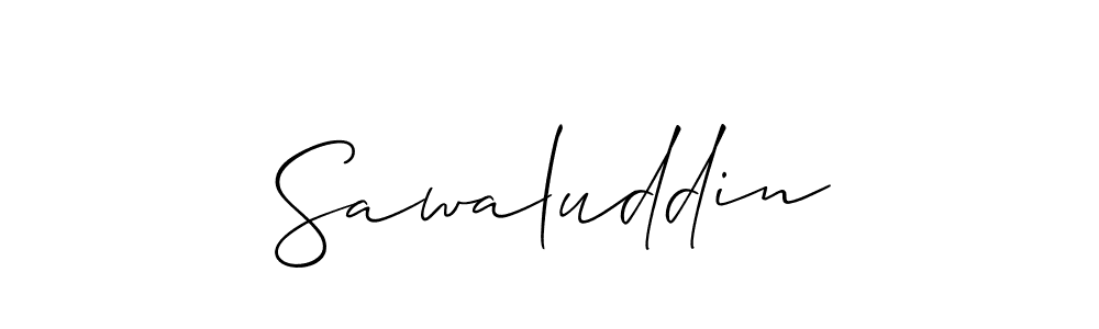 Allison_Script is a professional signature style that is perfect for those who want to add a touch of class to their signature. It is also a great choice for those who want to make their signature more unique. Get Sawaluddin name to fancy signature for free. Sawaluddin signature style 2 images and pictures png