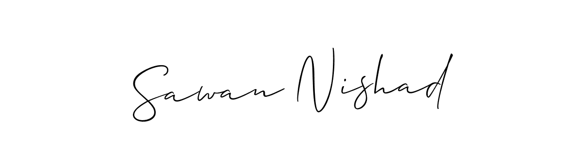 Here are the top 10 professional signature styles for the name Sawan Nishad. These are the best autograph styles you can use for your name. Sawan Nishad signature style 2 images and pictures png
