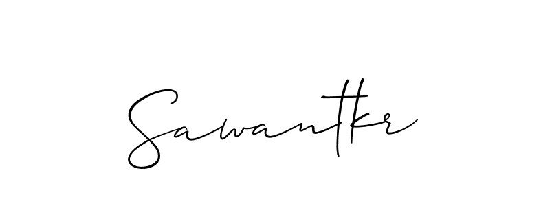 Make a beautiful signature design for name Sawantkr. Use this online signature maker to create a handwritten signature for free. Sawantkr signature style 2 images and pictures png