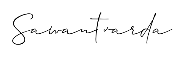Personalize your online presence with Sawantvarda signature rendered in elegant Allison_Script font. Great for website footers and blogs. Sawantvarda signature style 2 images and pictures png