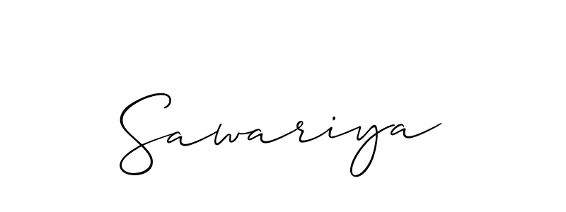 Once you've used our free online signature maker to create your best signature Allison_Script style, it's time to enjoy all of the benefits that Sawariya name signing documents. Sawariya signature style 2 images and pictures png