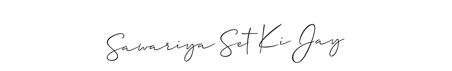 Here are the top 10 professional signature styles for the name Sawariya Set Ki Jay. These are the best autograph styles you can use for your name. Sawariya Set Ki Jay signature style 2 images and pictures png