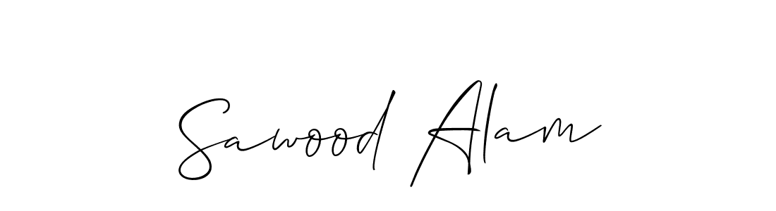How to Draw Sawood Alam signature style? Allison_Script is a latest design signature styles for name Sawood Alam. Sawood Alam signature style 2 images and pictures png