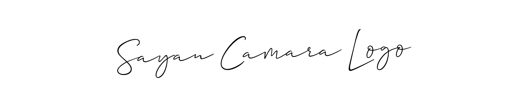 Make a beautiful signature design for name Sayan Camara Logo. With this signature (Allison_Script) style, you can create a handwritten signature for free. Sayan Camara Logo signature style 2 images and pictures png