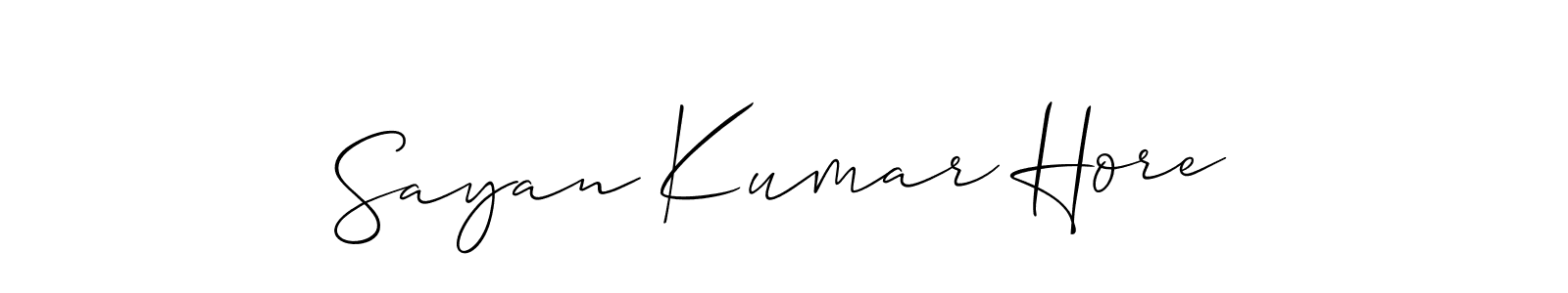 See photos of Sayan Kumar Hore official signature by Spectra . Check more albums & portfolios. Read reviews & check more about Allison_Script font. Sayan Kumar Hore signature style 2 images and pictures png