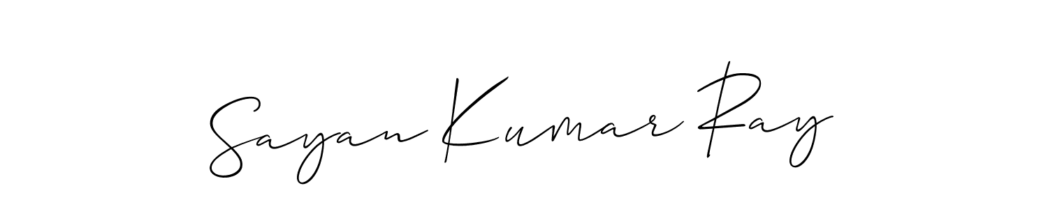 You can use this online signature creator to create a handwritten signature for the name Sayan Kumar Ray. This is the best online autograph maker. Sayan Kumar Ray signature style 2 images and pictures png