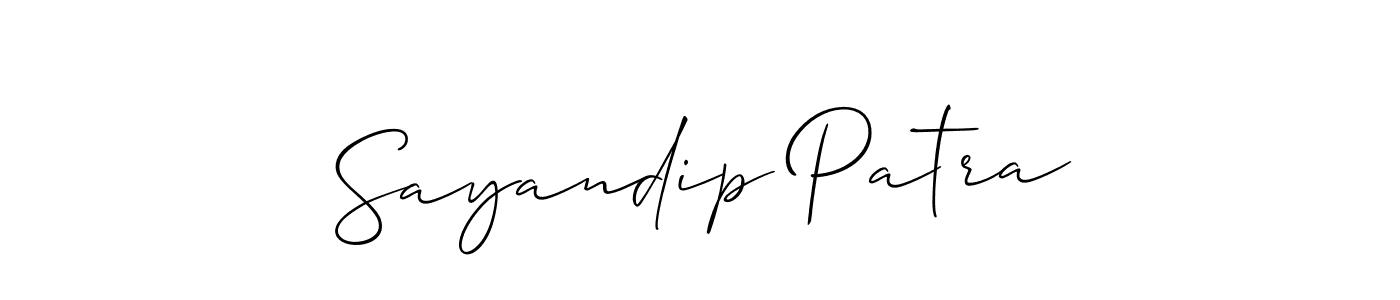 Once you've used our free online signature maker to create your best signature Allison_Script style, it's time to enjoy all of the benefits that Sayandip Patra name signing documents. Sayandip Patra signature style 2 images and pictures png