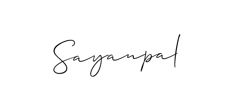 Make a short Sayanpal signature style. Manage your documents anywhere anytime using Allison_Script. Create and add eSignatures, submit forms, share and send files easily. Sayanpal signature style 2 images and pictures png